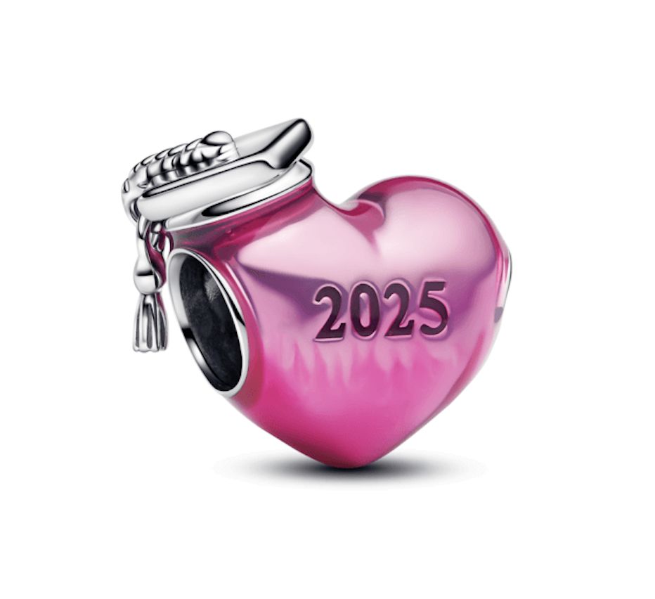Graduation 2025 Heart Charm-793788C01