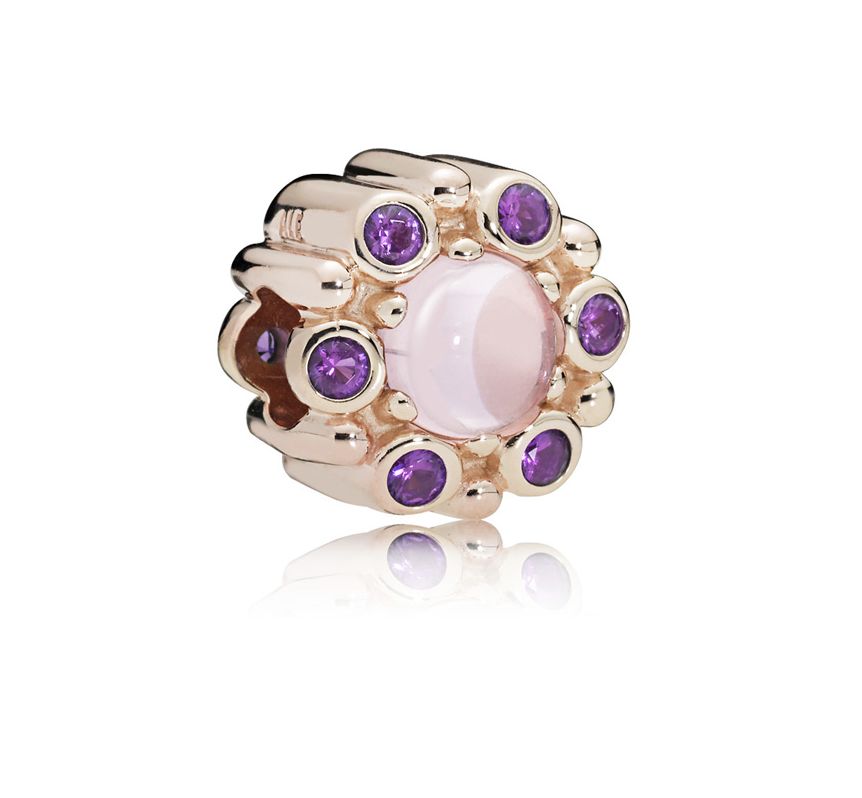 Heraldic Radiance Pandora Rose Charm-787658NPM