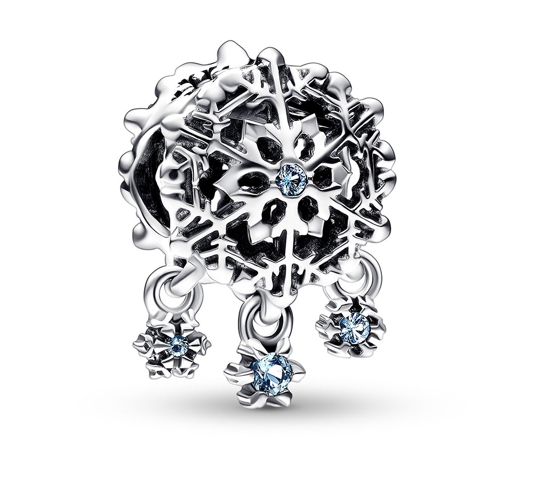 Icy Snowflake Drop Charm-792367C01