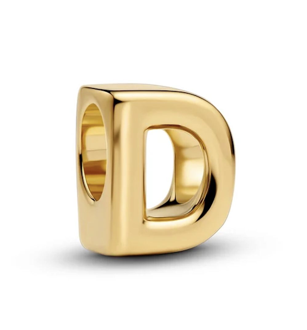 Letter D Alphabet Mini Charm-763950C00