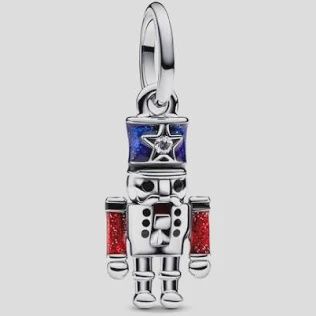 Moveable Nutcracker Dangle Charm - 793583C01