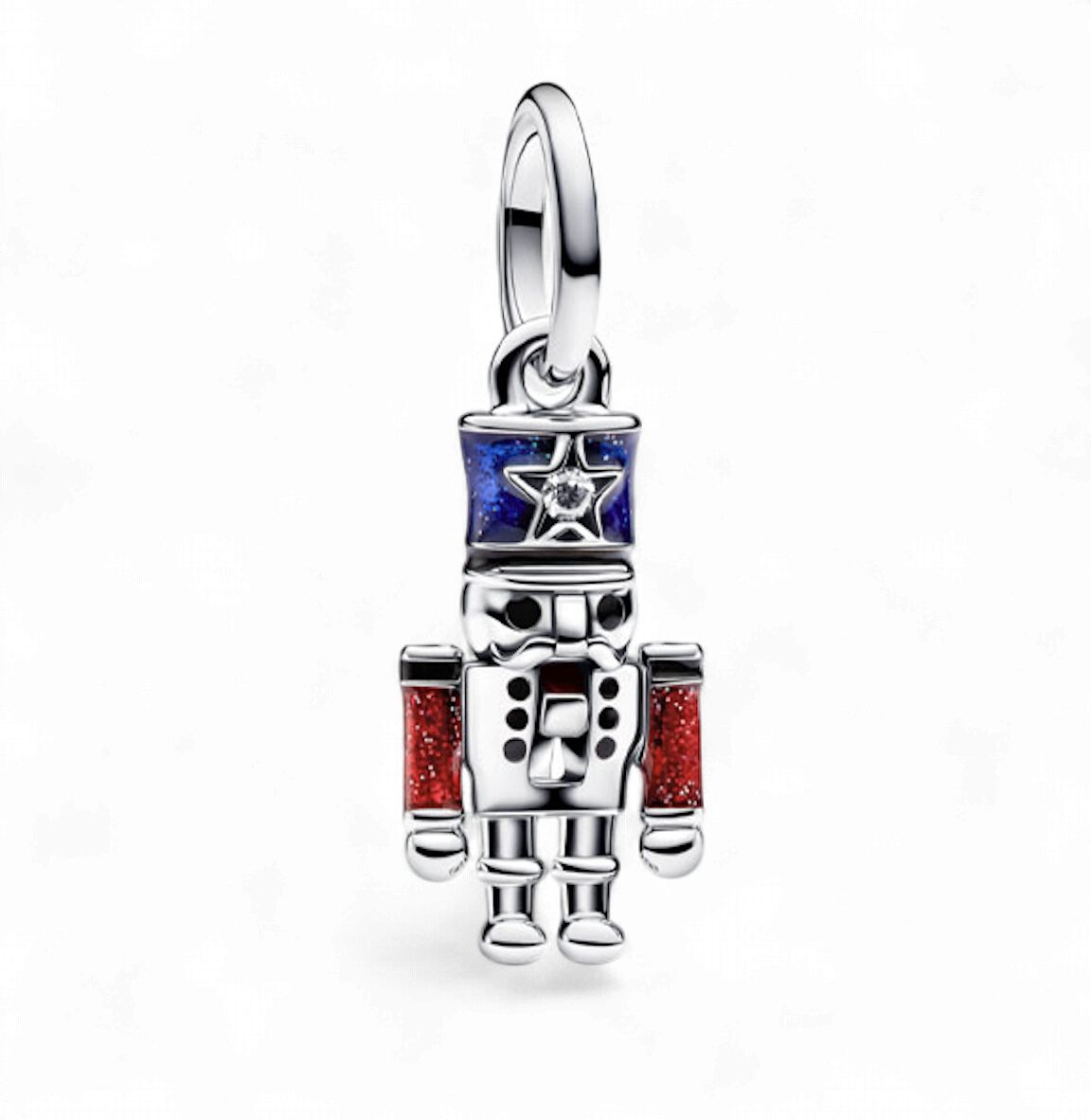 Moveable Nutcracker Dangle Charm-793583C01