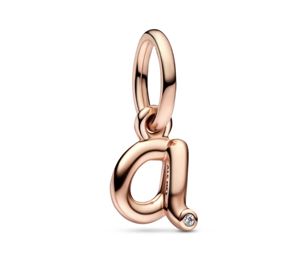 Letter A Script Alphabet Dangle Charm-782531C01