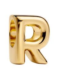 Letter R Alphabet Mini Charm - 763964C00
