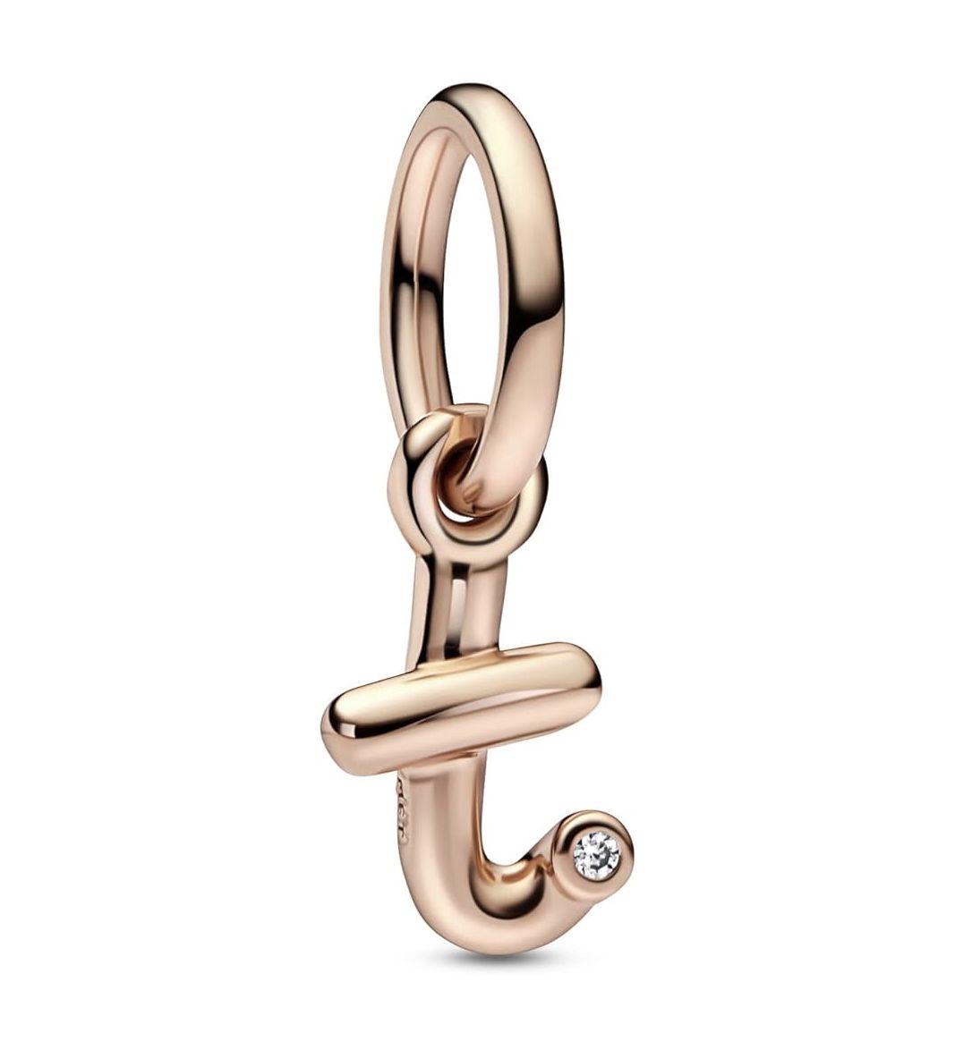 Letter T Script Alphabet Dangle Charm-782469C01