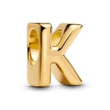 Letter K Alphabet Mini Charm - 763957C00
