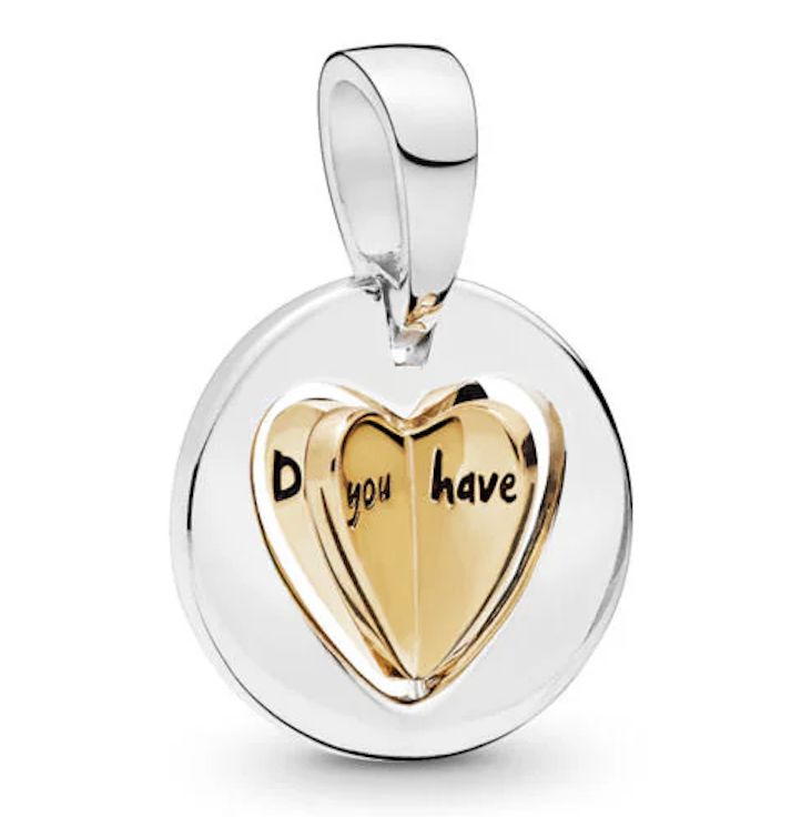 Mum's Golden Heart Dangle Charm-768756C00