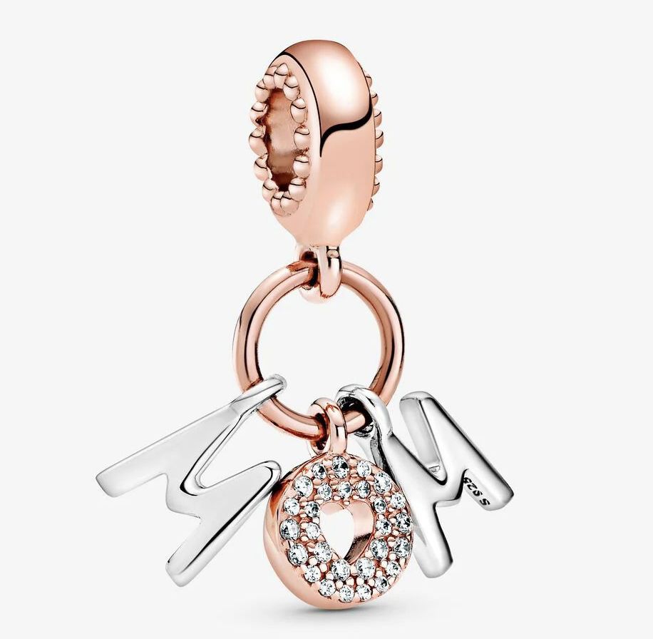 Mom Letters Dangle Charm-788828C01