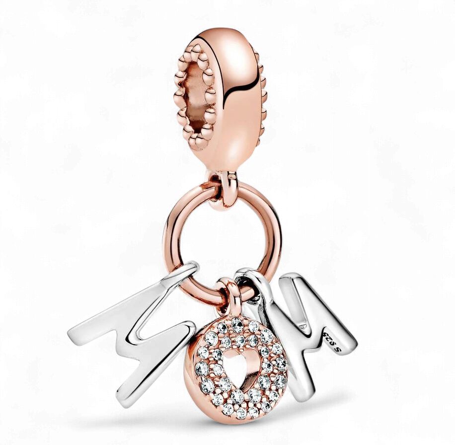 Mom Letters Dangle Charm-788828C01