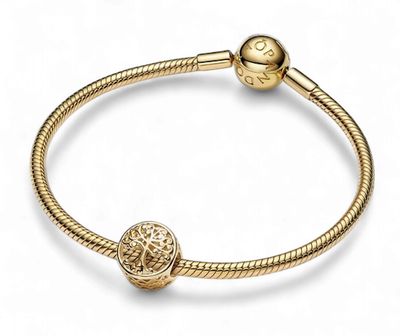 Openwork Family Roots 14k Solid Gold Charm-759132C00
