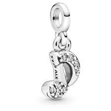 Pandora ME Musical Note Mini Dangle Charm - 798363CZ