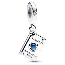 Openable Passport Dangle Charm - 792680C01