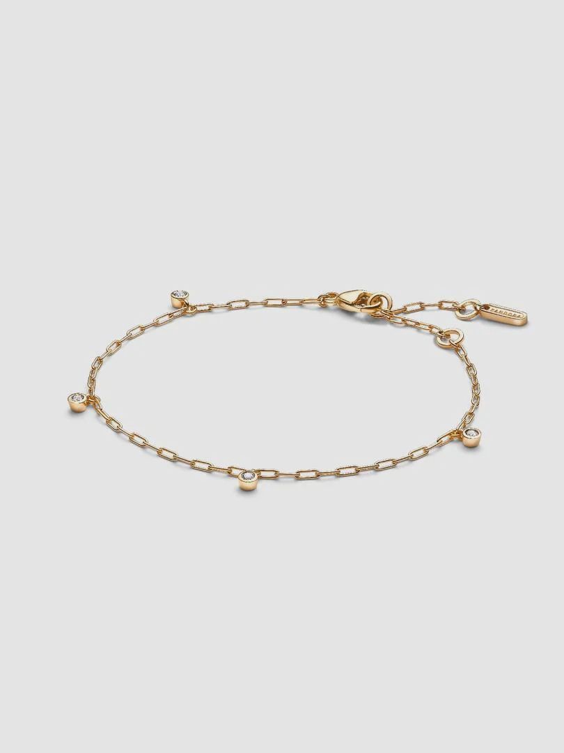 Era Bezel Lab Diamond Dangle Chain Bracelet -553737C01