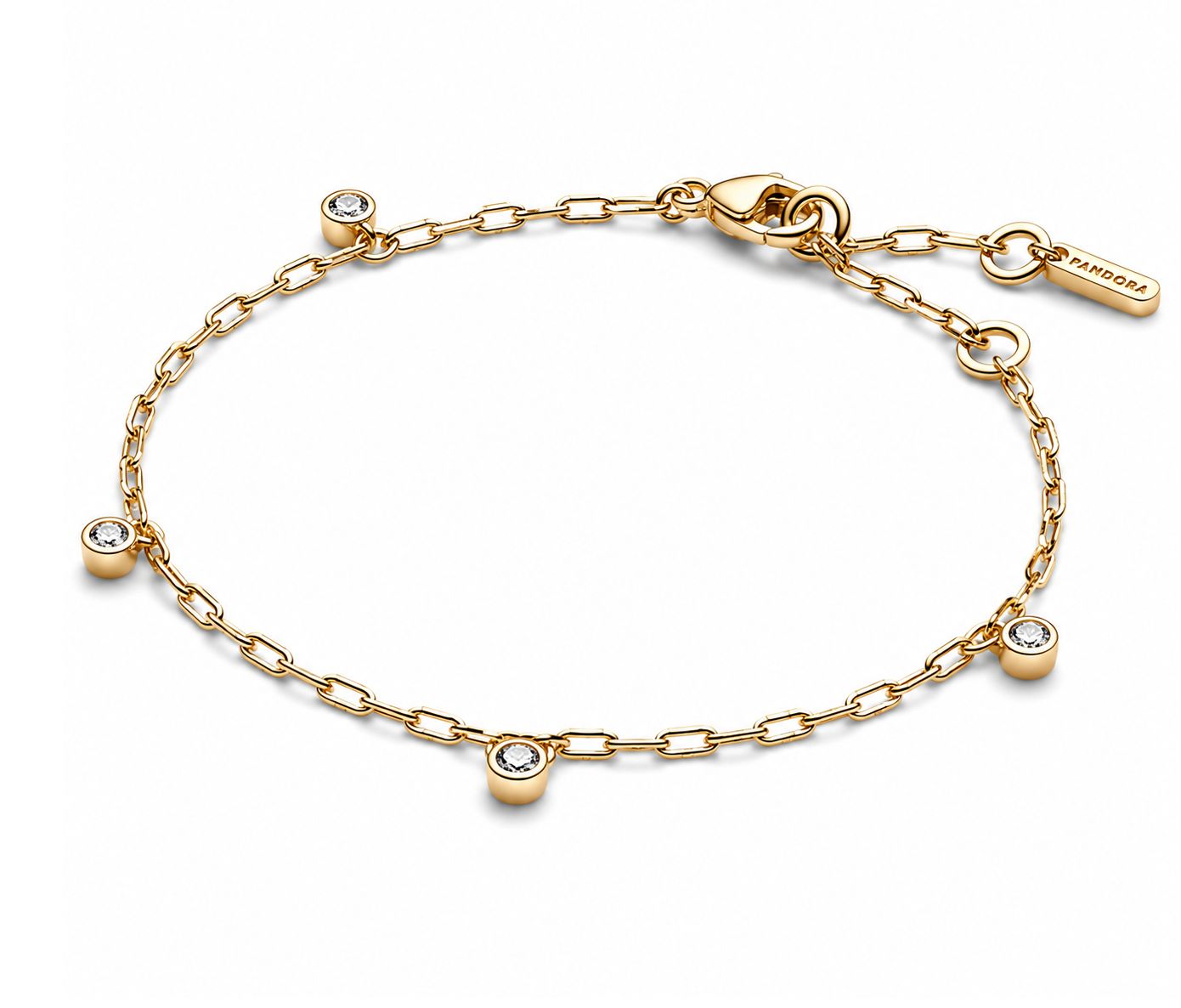 Era Bezel Lab Diamond Dangle Chain Bracelet -553737C01