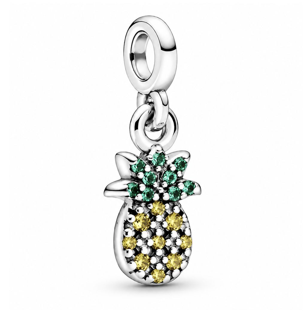Pineapple Mini Dangle Charm-798979C01