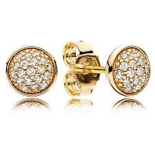 PavéÂ Stud EarringsStud earrings in 14k  - 256212CZ