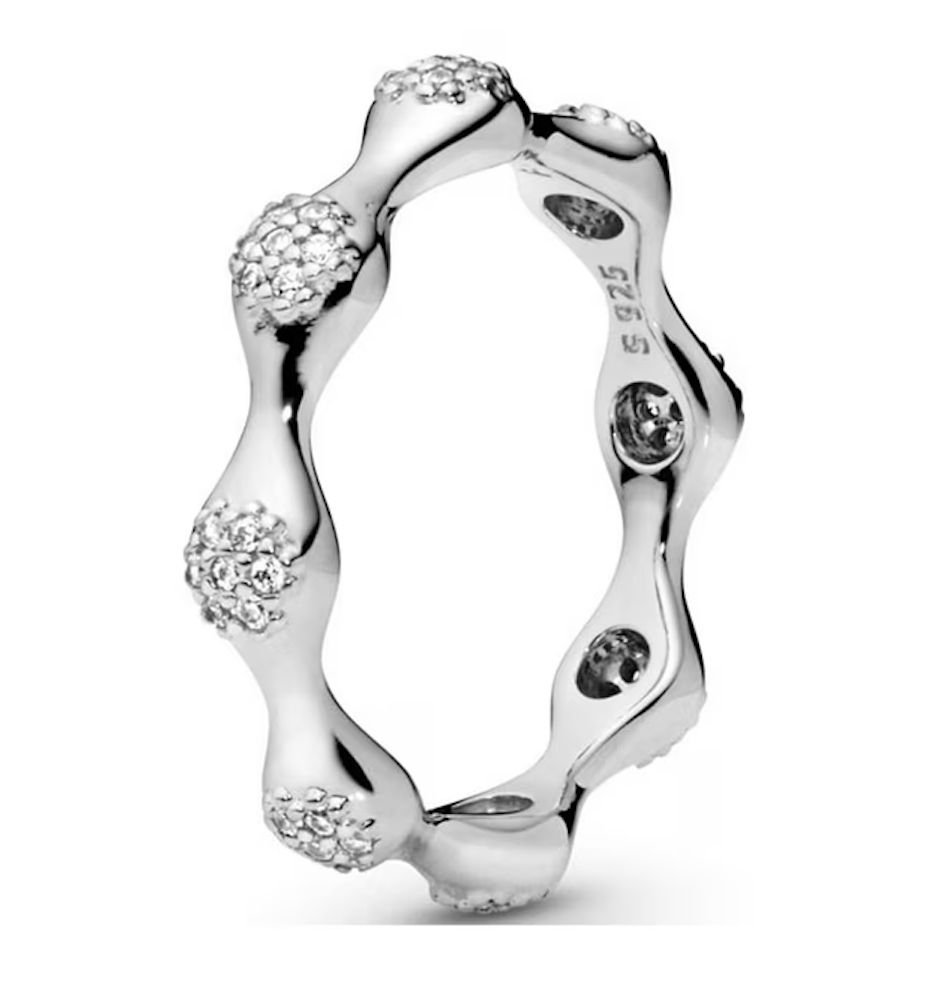 Pavé Modern LovePods Ring-197295CZ