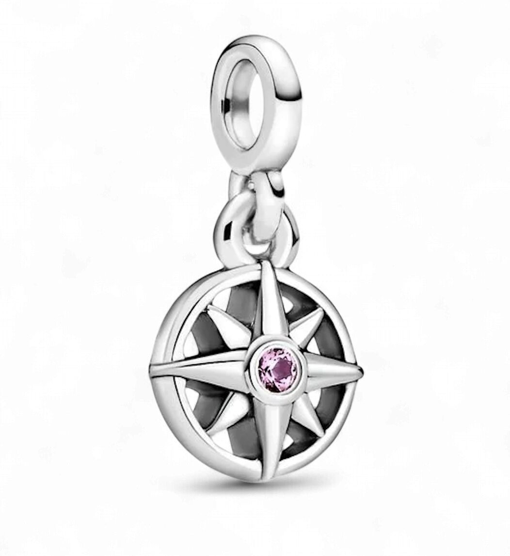 Pandora Compass Mini Dangle Charm -798975C01