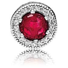 Passion Sparkling Red Charm - 796441SRU