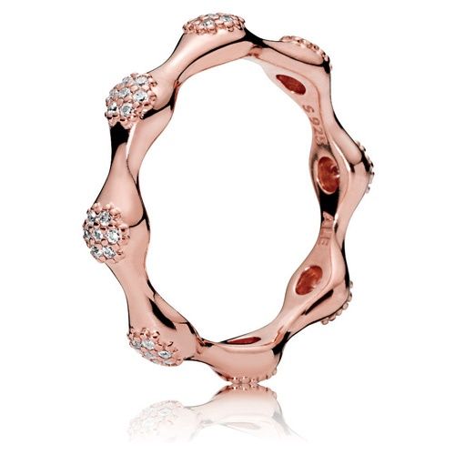 Pavé Modern LovePods Ring  - 187295CZ