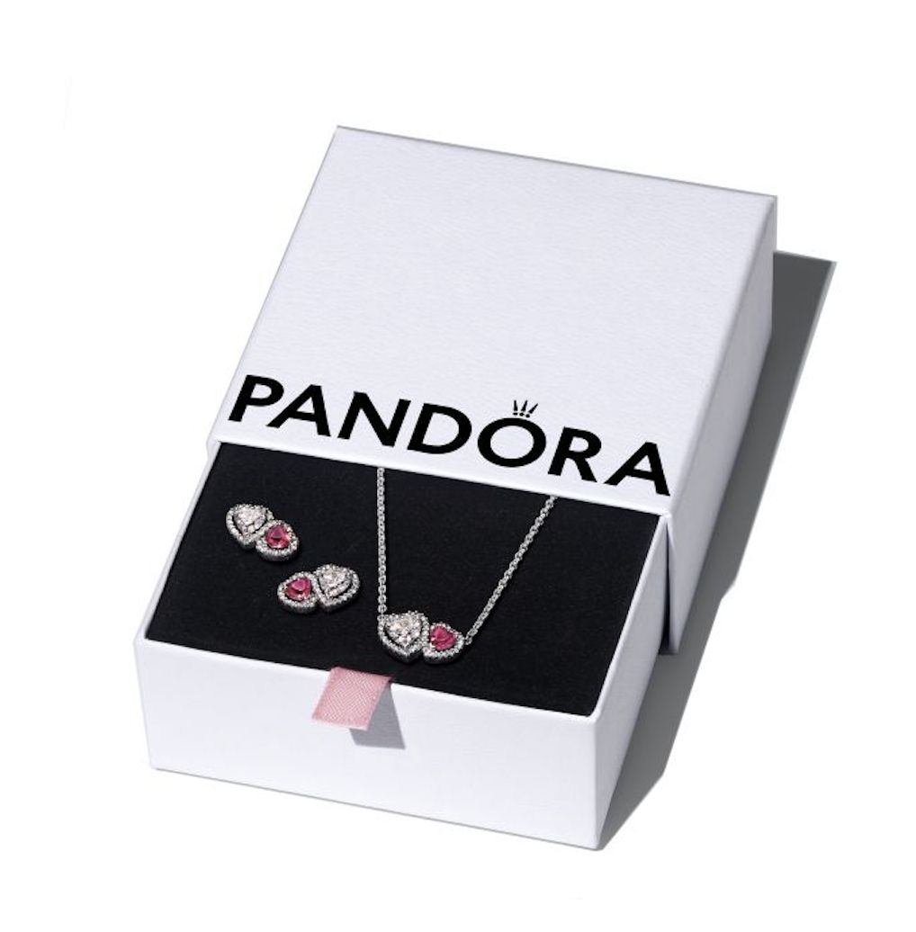 Sparkling Red Halo Heart Gift Set-B802560