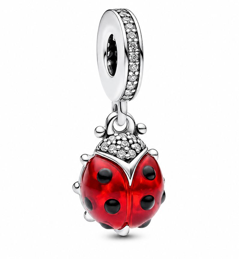 Red Ladybird Dangle Charm - 792571C01