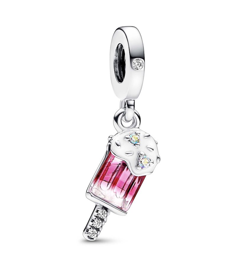 Sprinkled Popsicle Dangle Charm - 792597C01