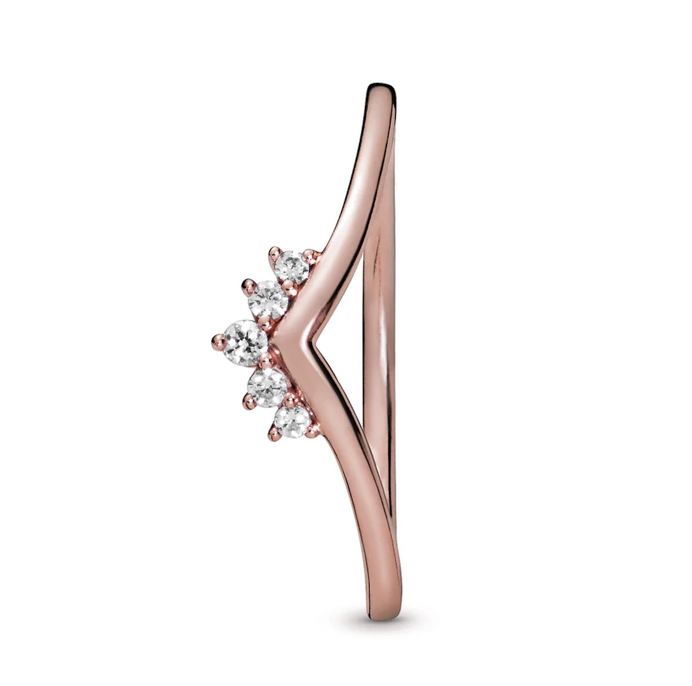 Tiara Wishbone Ring-188282CZ