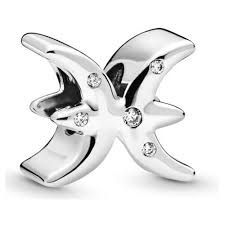 Sparkling Pisces Zodiac Charm - 798426C01
