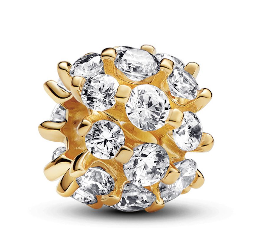 Sparkling Round Charm-763234C01