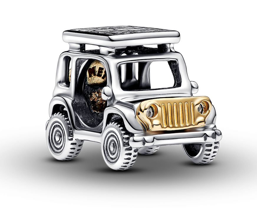 Two-Tone Adventure Car Charm-763330C01