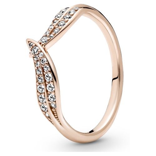 Sparkling Leaves Ring - 189533C01