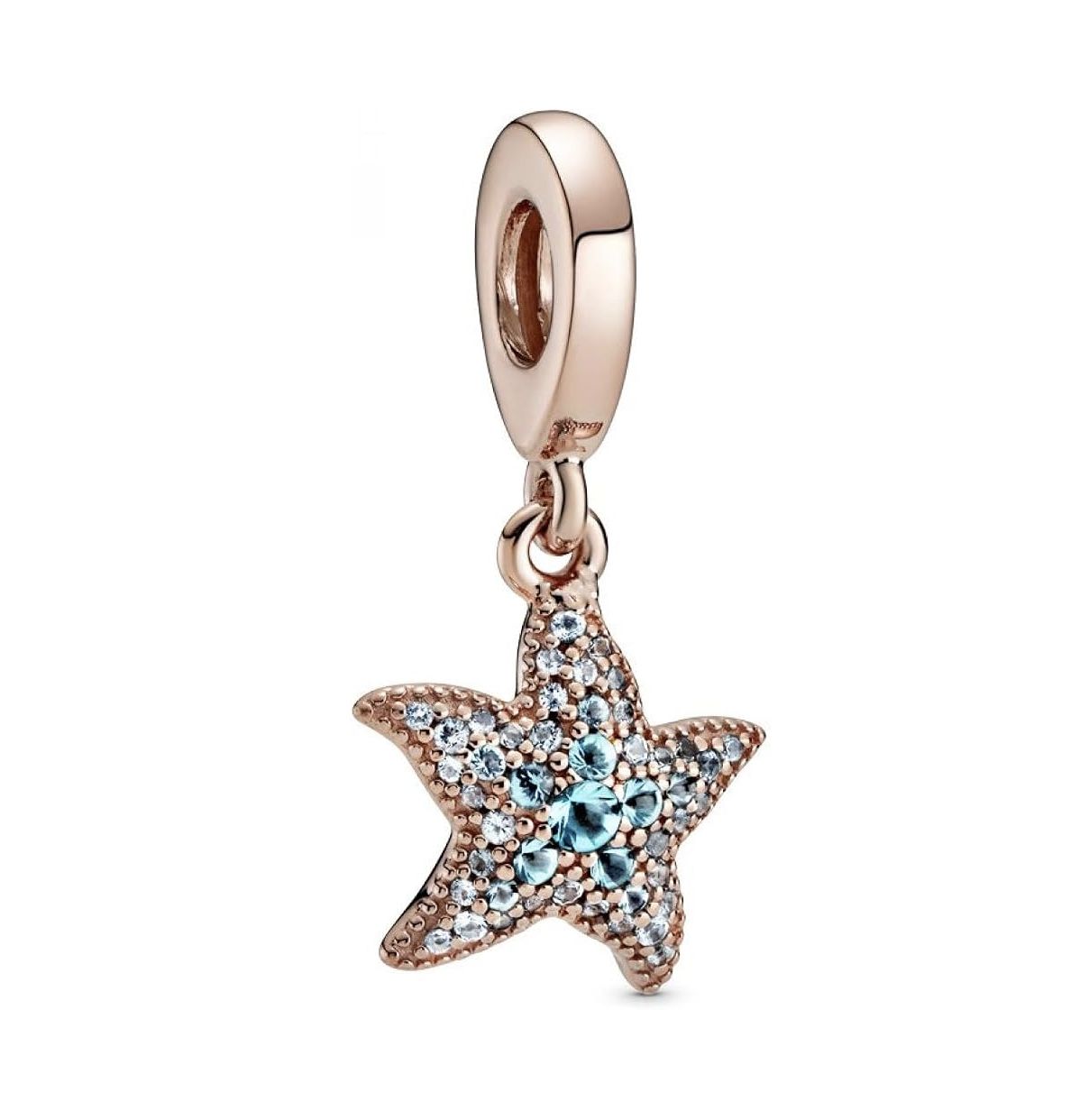 Sparkling Starfish Dangle Charm-788942C01
