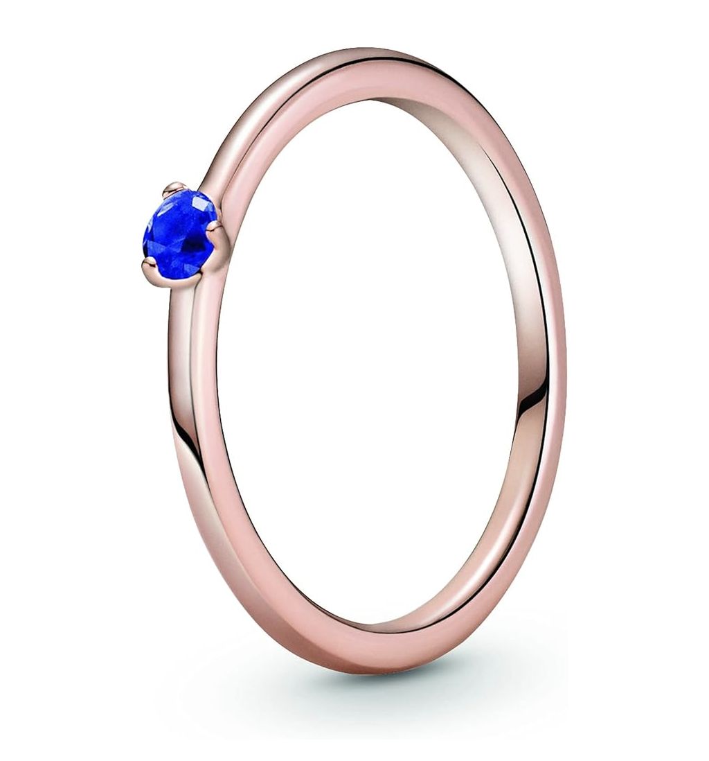 Stellar Blue Solitaire Ring-189259C04