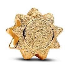 Textured Sun Mini Charm - 764052C00
