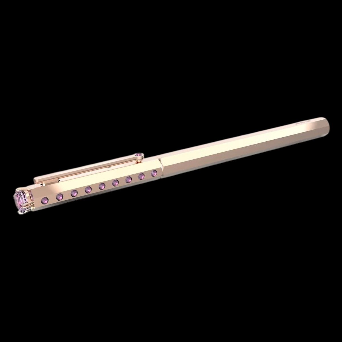 Ballpoint pen, Classic, Pink, Rose gold-tone plated-5631210