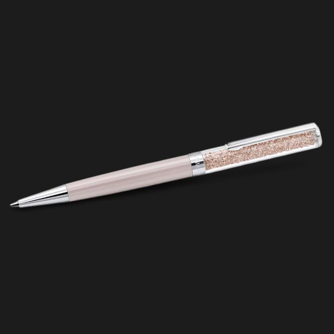 Crystalline ballpoint pen, Rose gold-tone, Chrome plated-5224391