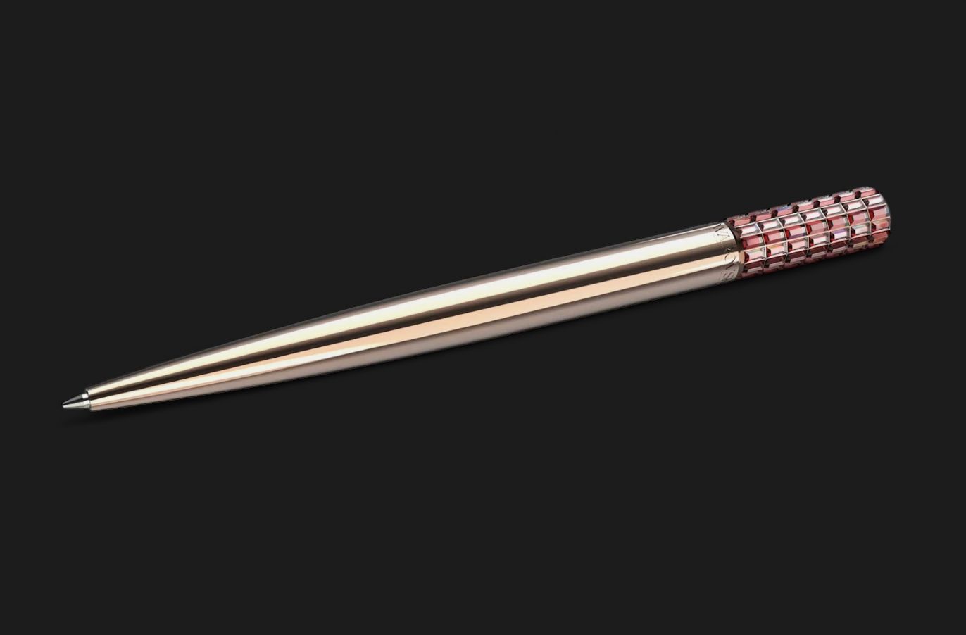Ballpoint Pen Pink, Rose gold-tone plated -5618146