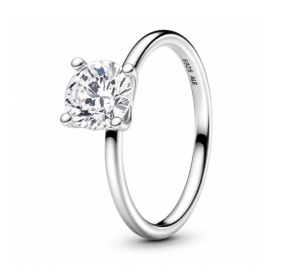 Pandora Era 14k White Gold Lab-Grown Diamond Ring - 152893C01