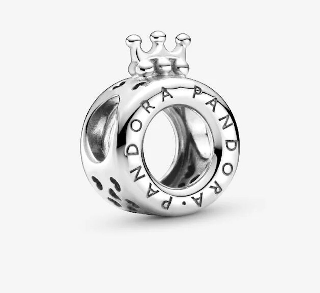Pandora Logo &amp; Crown O Charm - 799036C00