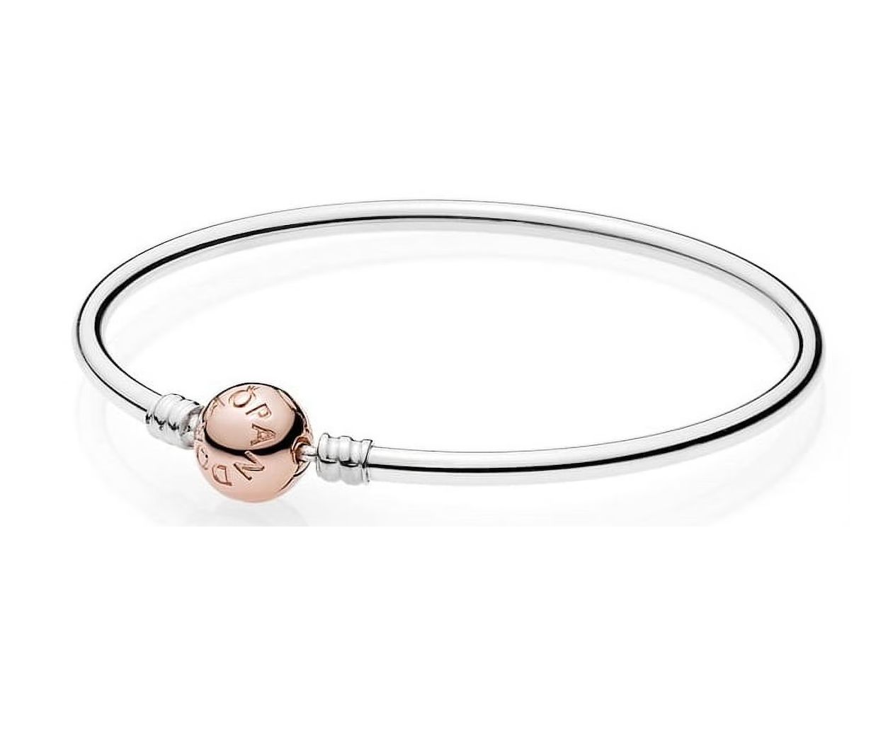 Pandora Moments Bangle - 580713, Size: 17