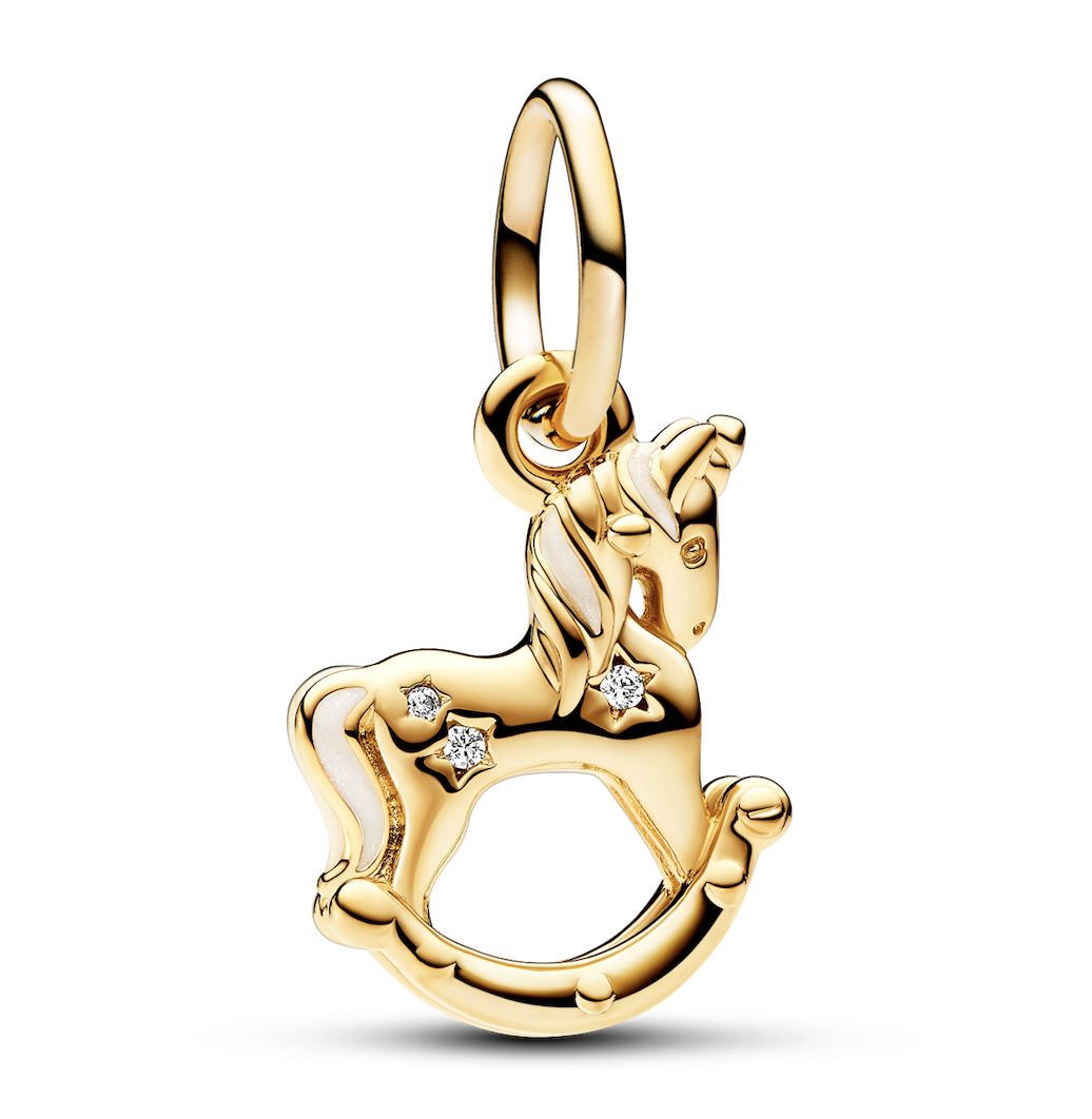 Rocking Unicorn Dangle Charm-762978C01