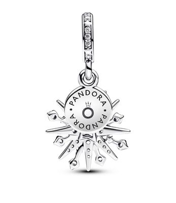Sparkling Firework Double Dangle Charm-793512C01