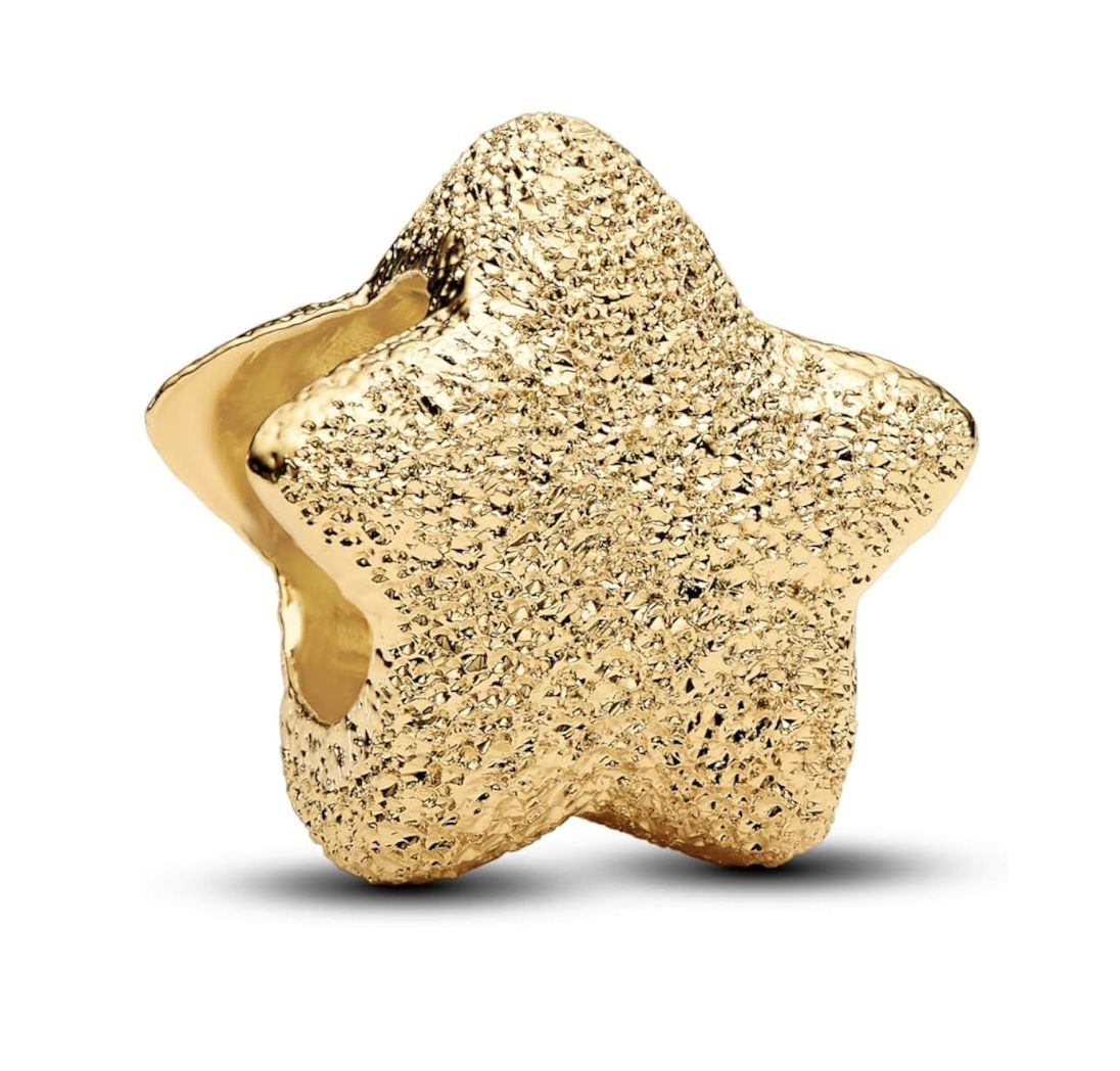 Textured Star Mini Charm-764050C00