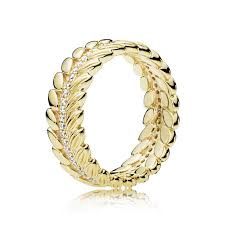 Wheat Grains Band Ring - 167698CZ