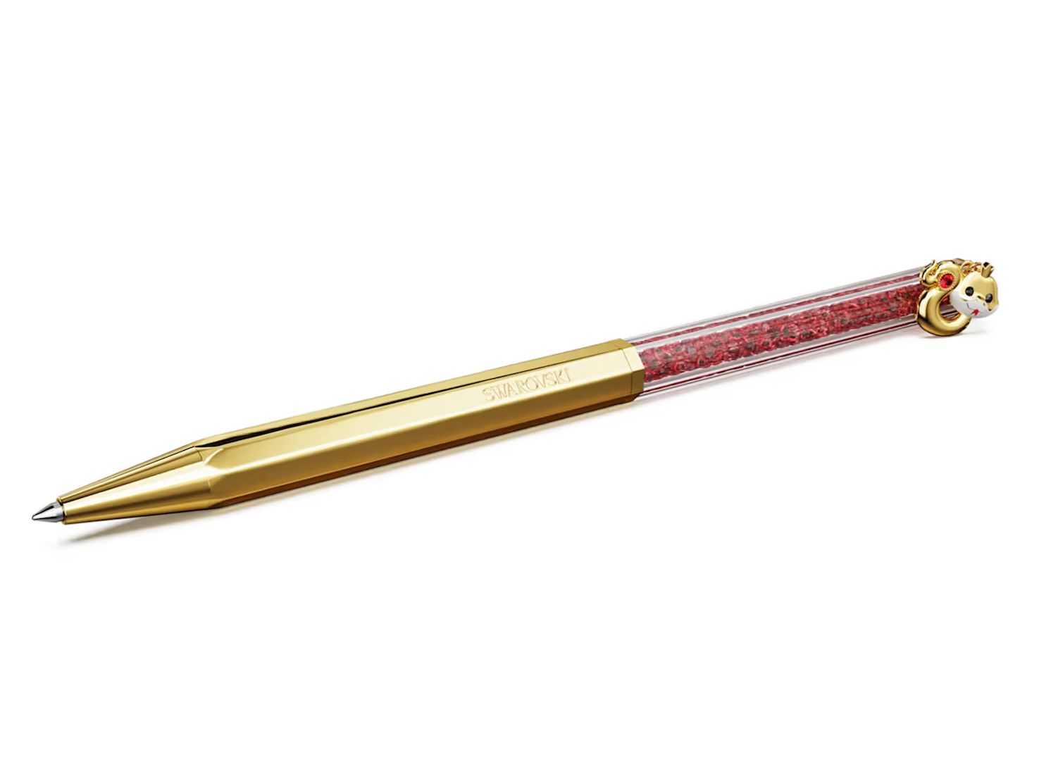 Crystalline Chinese New Year Ballpoint Pen, Octagon Shape, Year of the Snake-5699334