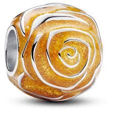 Yellow Rose in Bloom Charm - 793212C02