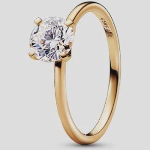 Pandora Era 14k Gold Lab-grown Diamond Ring - 152896C01