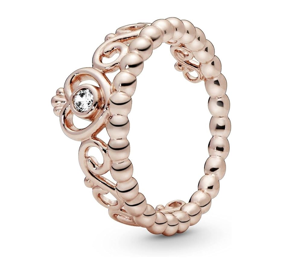 Princess Tiara Crown Ring-180880CZ