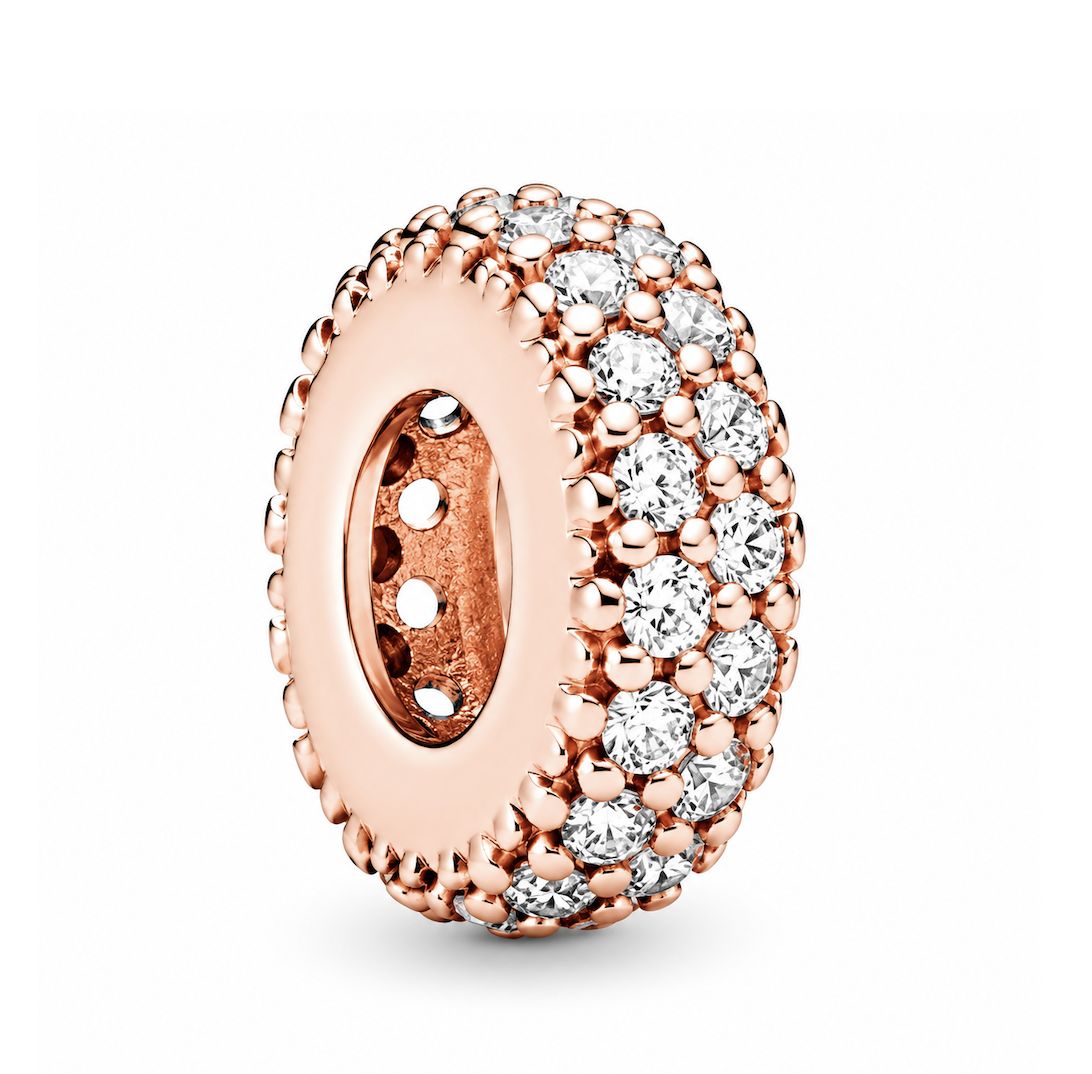 Clear Sparkle Spacer Charm-781359CZ